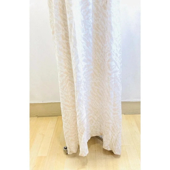 NWT NINE WEST Women Short Sleeve Full Length Lined Peach Boho Maxi Dress Size 4X - Picture 8 of 12